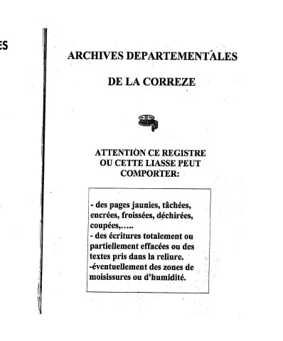 Naissances, mariages, décès (1873-1882)