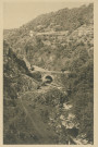 Gimel : "La Corrèze touristique - 30. Gimel. - Les gorges et le pont chemin des cascades".