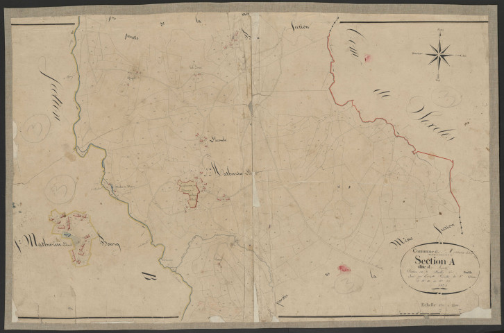 Section A2 du Bourg de Saint-Mathurin-Léobazel