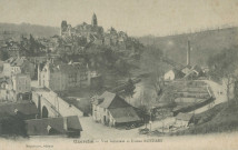Uzerche : "Uzerche - Vue générale et usines Royères".
