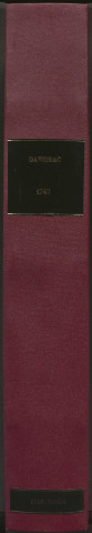 État général des fonds. 1747