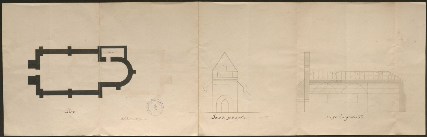 Eglise. Presbytère.