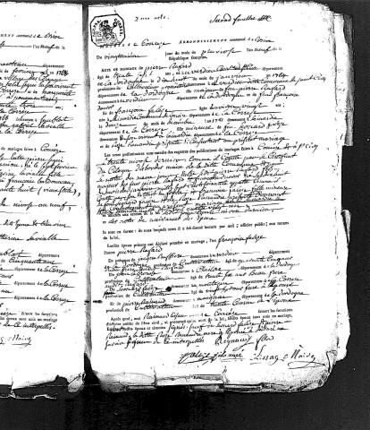 Mariages (1801-1842)