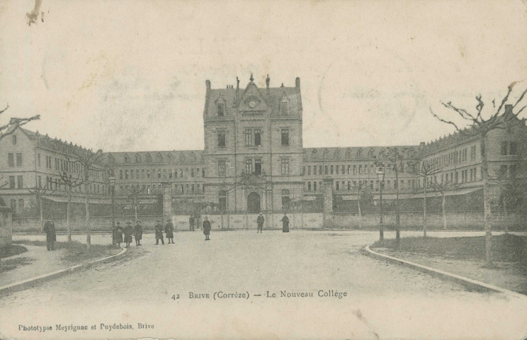 Brive-la-Gaillarde : "42 - Brive (Corrèze) - Le nouveau collège".