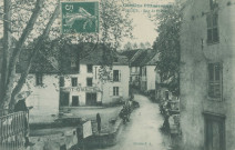 Ségur-le-Château : "Corrèze pittoresque - Ségur - Rue de la poste".