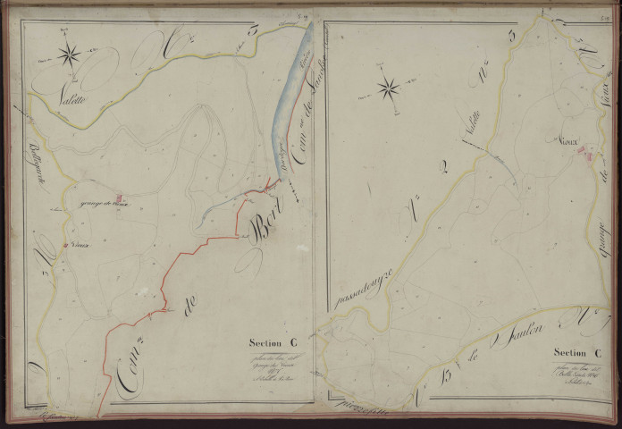 Sections C5-C6 de Grange de Vioux et de Belle Garde