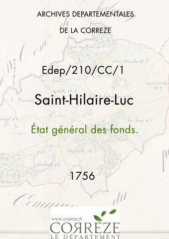 État général des fonds.