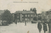 Chamboulive : "Chamboulive (Corrèze) - Place du marché".