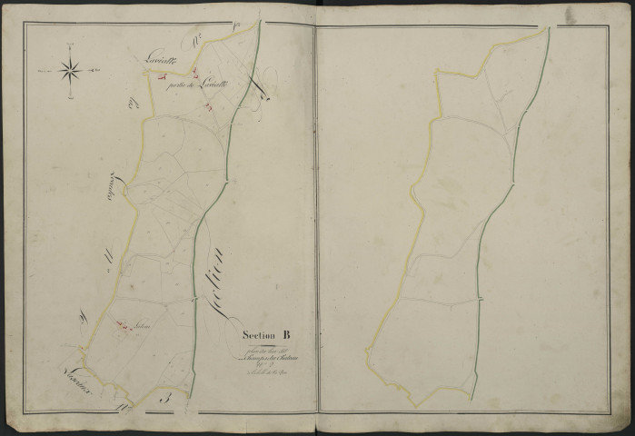 Section B2 des Champs du Château
