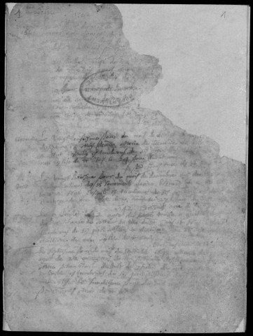 Baptêmes, mariages, sépultures (1641-1777)
