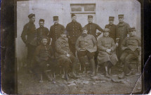 Groupe de soldats du 21e Régiment d'infanterie.