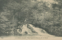 Le Lonzac : "Le Lonzac (Corrèze). - Petite cascade de Boissy (à 4 kil. du bourg)".