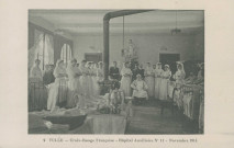 Tulle : "9 Tulle - Croix-Rouge française - Hôpital auxiliaire n°11 - novembre 1914".