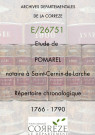 Répertoire chronologique : 1766-1790