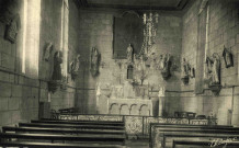 La chapelle, vue intérieure.