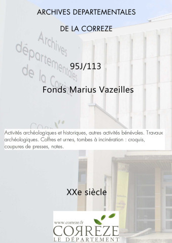 Coffres et urnes, tombes à incinération.