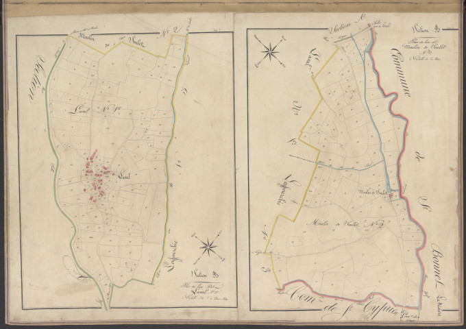 Sections B1 de Laval et B2 du Moulin de Soulet
