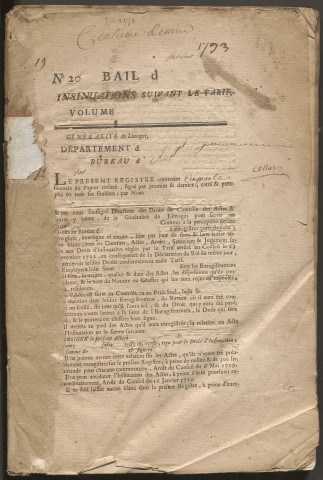 1er décembre 1776-12 août 1778