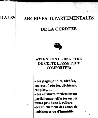 Mariages (1803-1848)