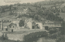 Tulle : "156 - Tulle - Le nouveau pont du chemin de fer d'Orléans".