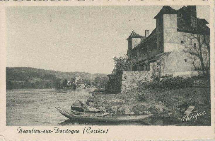 Beaulieu-sur-Dordogne : "Beaulieu-sur-Dordogne (Corrèze) - 5348. - La maison de Clarisse et chapelle des Pénitents".