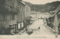 Bort-les-Orgues : "Corrèze - 255. Bort - Le pont et le faubourg".