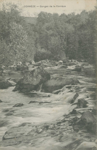 Corrèze, vallée de la Corrèze : "Corrèze - Gorges de la Corrèze".