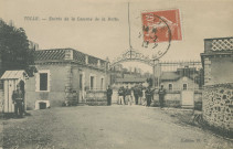 Tulle : "Tulle. - Entrée de la caserne de la Botte.".