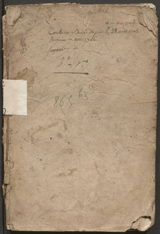 23 avril 1704-7 mai 1706