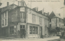 Neuvic : "La Corrèze illustrée - 2. Neuvic - Avenue de la gare".