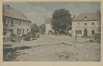 Saint-Julien-le-Vendômois : "St-Julien-le-Vendômois (Corrèze) - Place centrale".