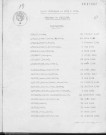 Tables décennales des naissances (1943-1952)
