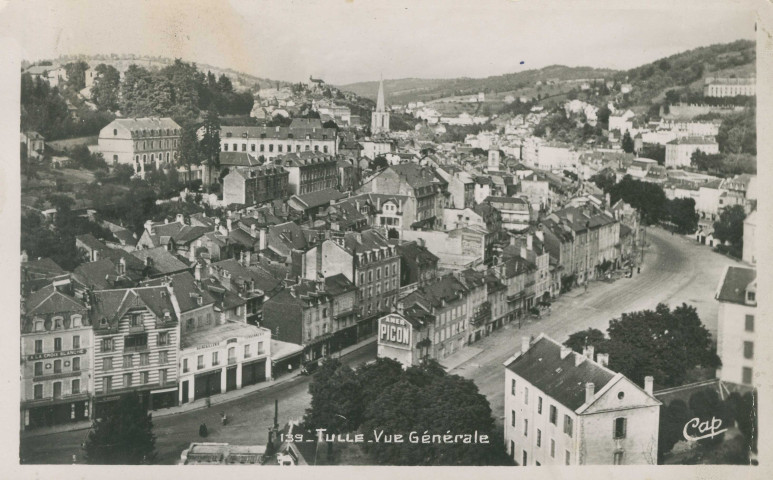 Tulle : "139 - Tulle - Vue générale".