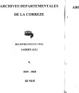 Naissances (1849-1868)