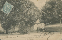 Chamberet : "Chamberet - Avenue du Champ-de-foire".