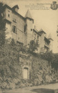 Uzerche : "A - 50. Uzerche (Corrèze) - Ancienne sénéchaussée d'uzerche - Ancienne école primaire de filles - Restaurée et aménagée en 1929, pour loger la brigade de gendarmerie.".