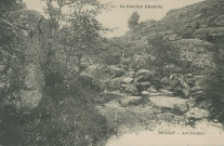 Bugeat : "La Corrèze illustrée - Bugeat - Les rochers.".