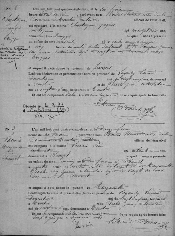 Naissances (1882-1902)