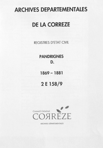 Décès (1869-1881)