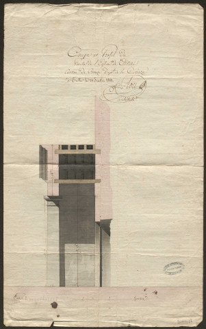 Église. Presbytère. Cimetière ; concessions. Monument aux morts.