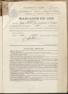 Naissances, mariages, décès (1923-1932).