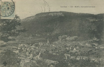 Bort-les-Orgues : "Corrèze - 122 - Bort, vue panoramique".