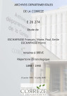 Répertoire chronologique : 3 janvier 1898-13 juillet 1940