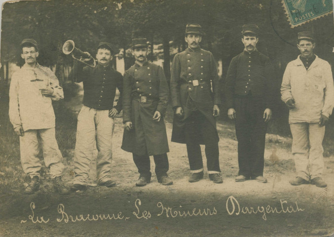Argentat : "La Braconne, les mineurs d'Argentat".