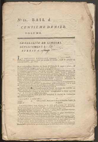 5 octobre 1774-30 novembre 1776