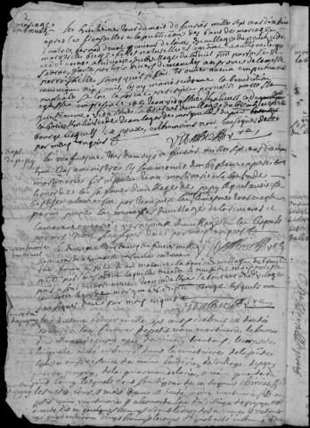 Baptêmes, mariages, sépultures (1718-1742)