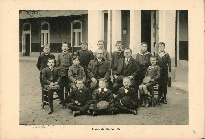 Classe de sixième B.