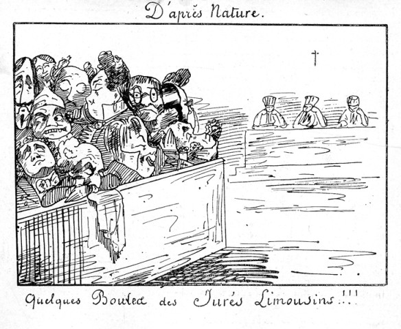 "D'après nature : quelques boutes des jurés limousins !!!".