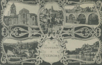 Uzerche : "Souvenir d'Uzerche".