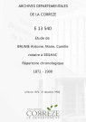 Répertoire chronologique : 4 février 1872-31 décembre 1900